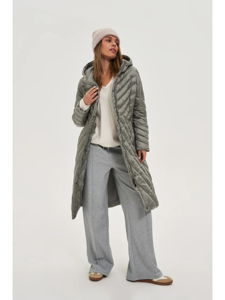 Moodo Dolga olivna jakna Moodo