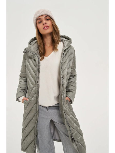 Moodo Dolga olivna jakna Moodo