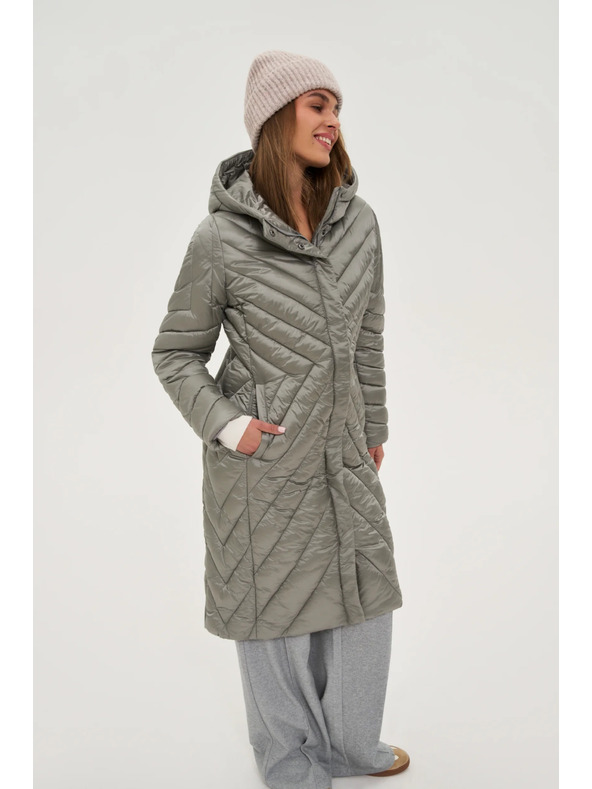 Moodo Dolga olivna jakna Moodo