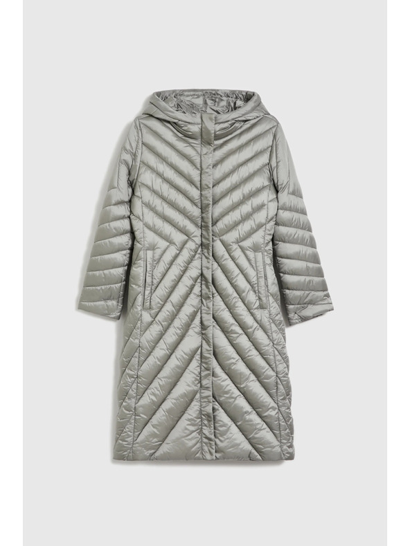 Moodo Dolga olivna jakna Moodo