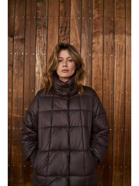 Moodo Prešita rjava jakna Moodo