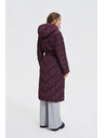 Moodo Jakna z pasom vinsko rdeča Moodo