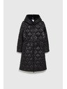 Moodo Črna jakna s kapuco Moodo