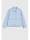 Moodo Kratka svetlo modra jakna Moodo