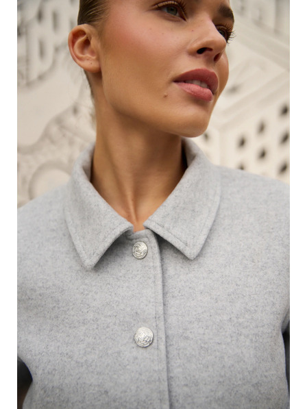 Moodo Kratka siva jakna Moodo