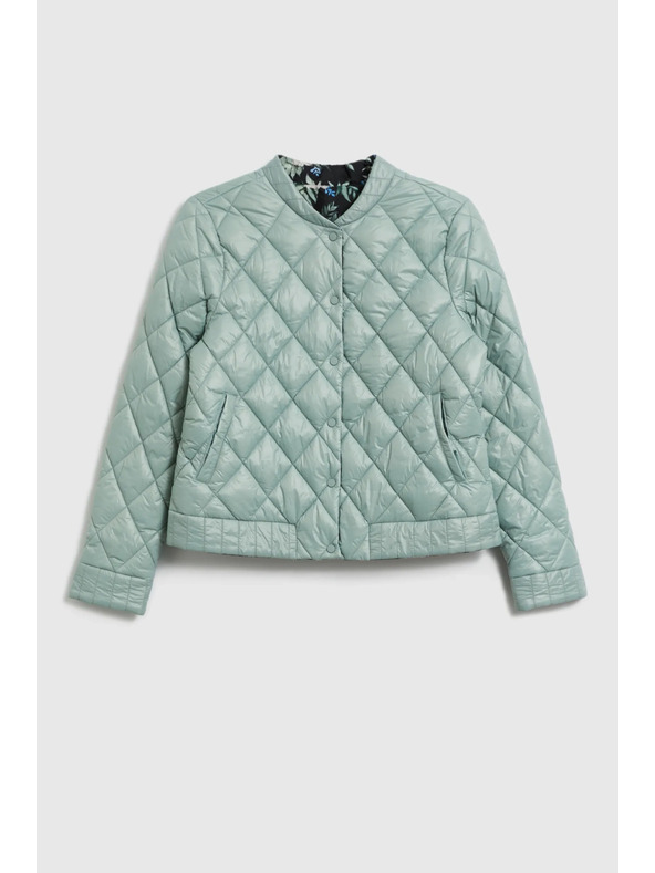 Moodo Obojestransko prešita olivna jakna Moodo