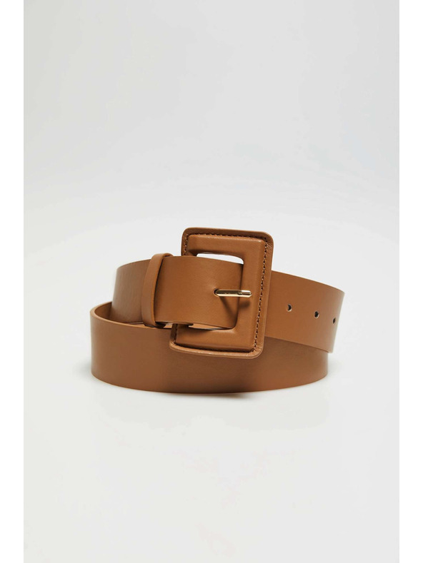 Moodo Temno bež širok pas Moodo