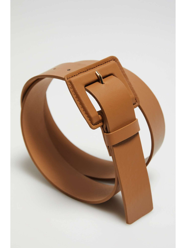 Moodo Temno bež širok pas Moodo