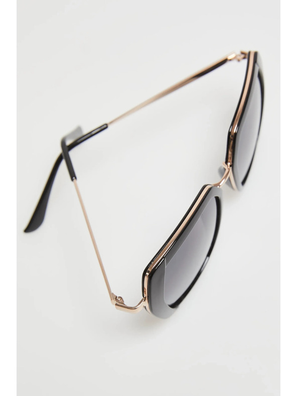 Moodo Velika geometrijska črna očala Moodo