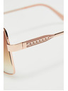 Moodo Sončna očala z zlatimi kovinastimi okvirji Moodo