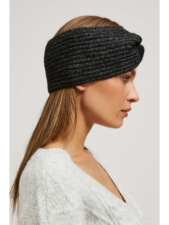 Moodo Pletena črna trakova Moodo