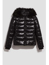 Moodo Prešita jakna s krzneno kapuco Moodo