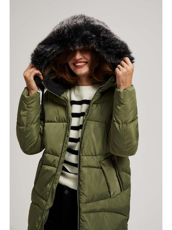 Moodo Prešita jakna s toplo kapuco Moodo