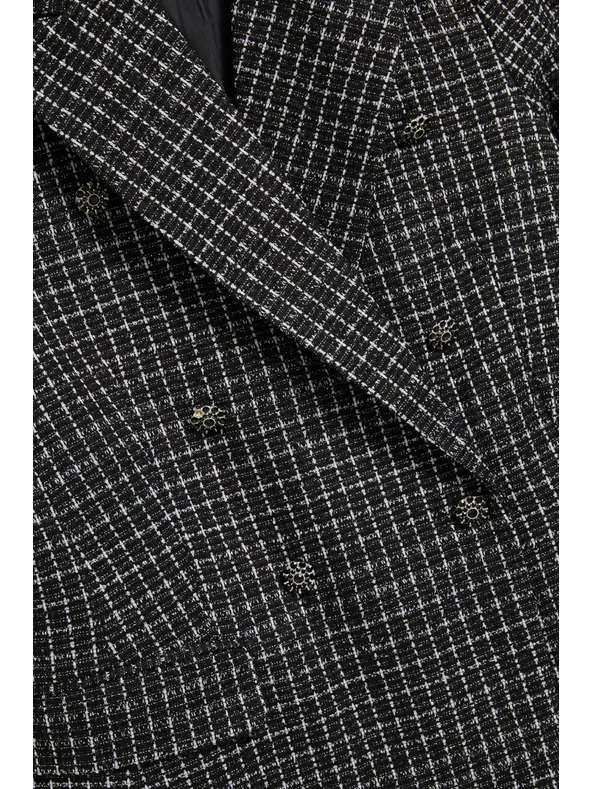 Moodo Dvostranski suknjič z okrasnimi gumbi Moodo