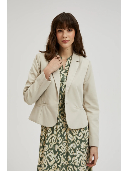 Moodo Kratek bež suknjič Moodo