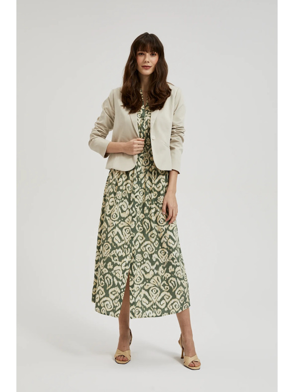 Moodo Kratek bež suknjič Moodo