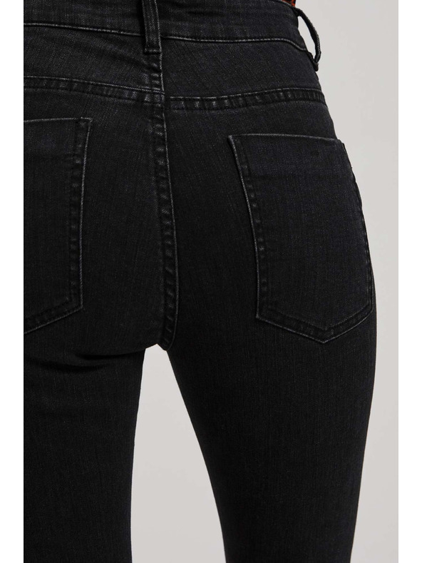 Moodo Črne slim kavbojke Moodo