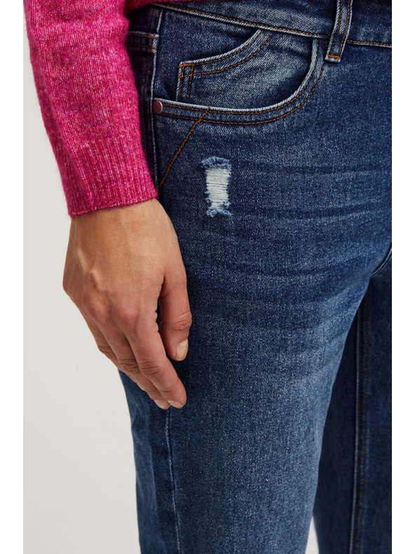 Moodo Temno modre boyfriend kavbojke Moodo