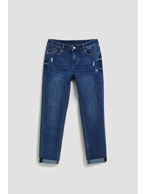 Moodo Temno modre boyfriend kavbojke Moodo