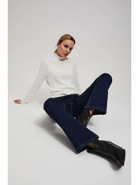 Moodo Kavbojke z širokimi hlačnicami Moodo