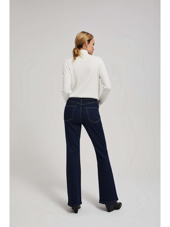 Moodo Kavbojke z širokimi hlačnicami Moodo