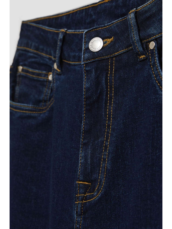 Moodo Kavbojke z širokimi hlačnicami Moodo