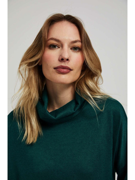 Moodo Bluza z ohlapnim ovratnikom Moodo