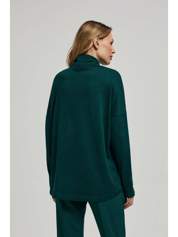 Moodo Bluza z ohlapnim ovratnikom Moodo