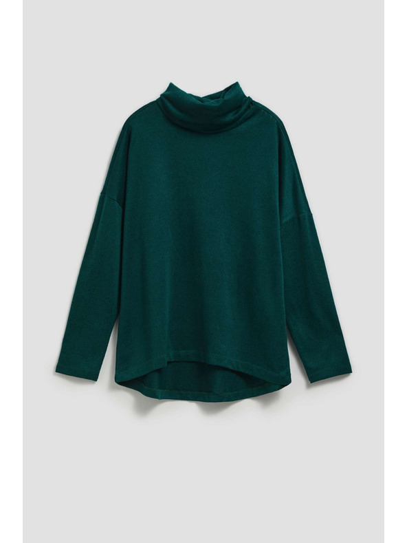 Moodo Bluza z ohlapnim ovratnikom Moodo