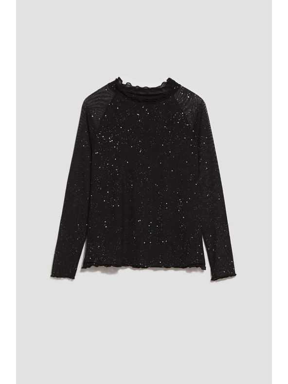 Moodo Top s prosojnimi rokavi Moodo