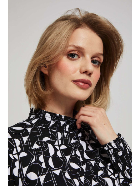 Moodo Vzorčasta bluza Moodo