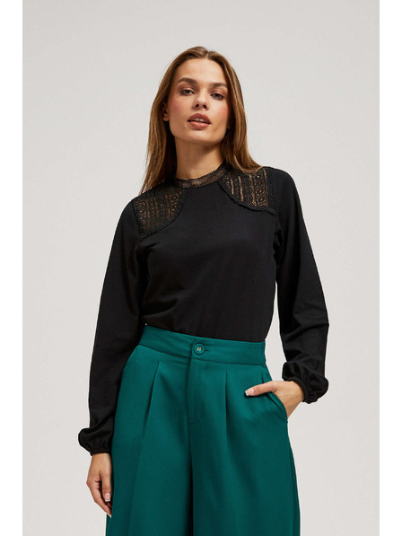 Moodo Čipkasta dekorativna bluza Moodo