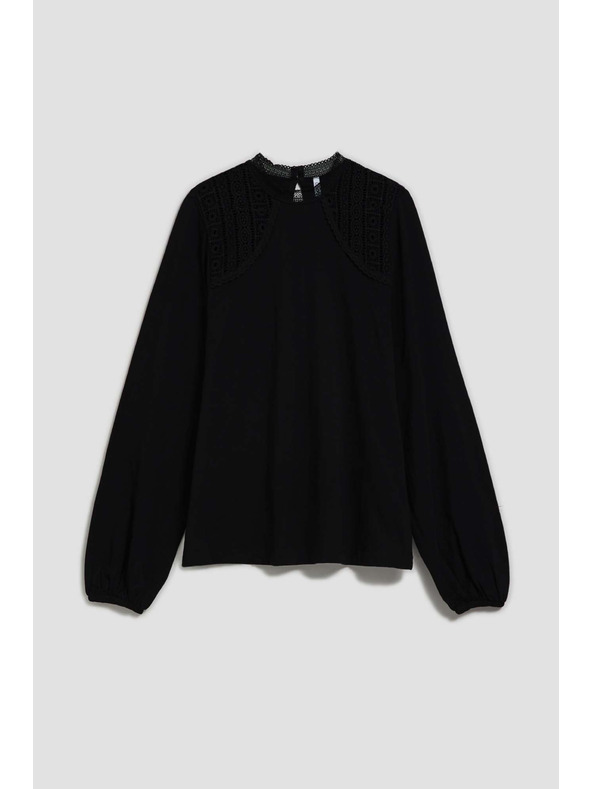 Moodo Čipkasta dekorativna bluza Moodo