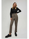 Moodo Sive kariraste hlače Moodo