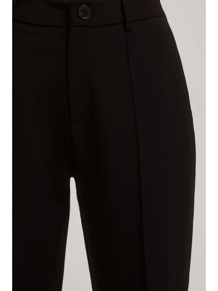 Moodo Črne hlače s strukturo Moodo