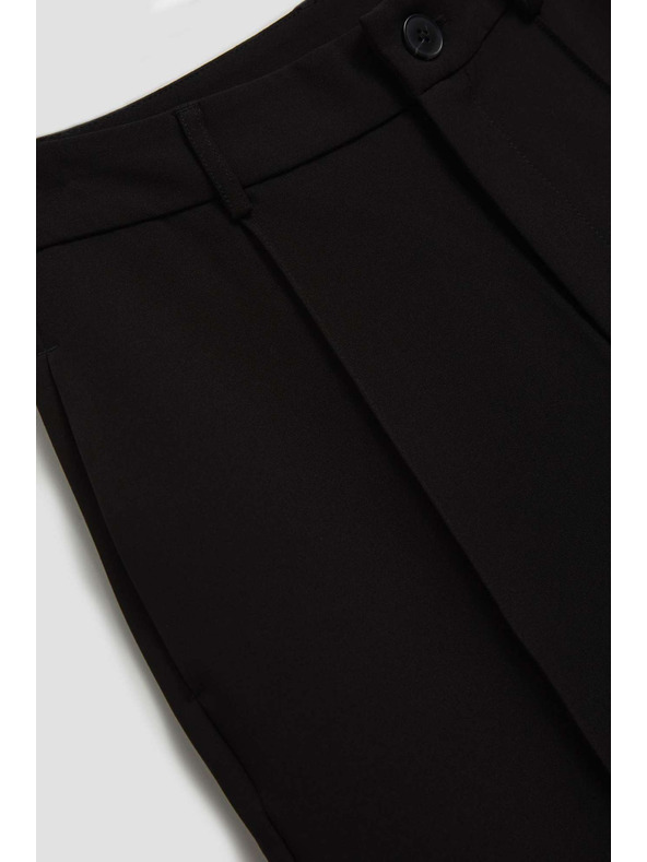 Moodo Črne hlače s strukturo Moodo