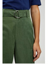 Moodo Khaki cargo hlače z zoženimi hlačnicami Moodo