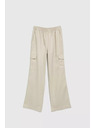 Moodo Bežne cargo hlače z ravnimi hlačnicami Moodo