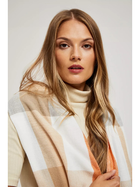 Moodo Šala v kockah z resami oranžna Moodo