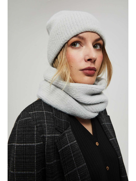 Moodo Gladek šal z metalnim nitjem Moodo