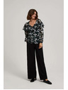 Moodo Srajca z volani in cvetličnim vzorcem Moodo