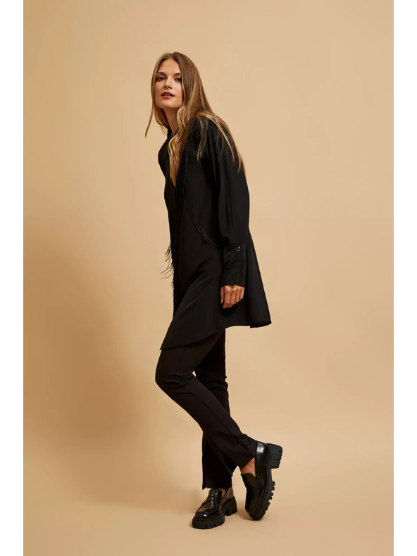 Moodo Oversize srajca z resicami Moodo