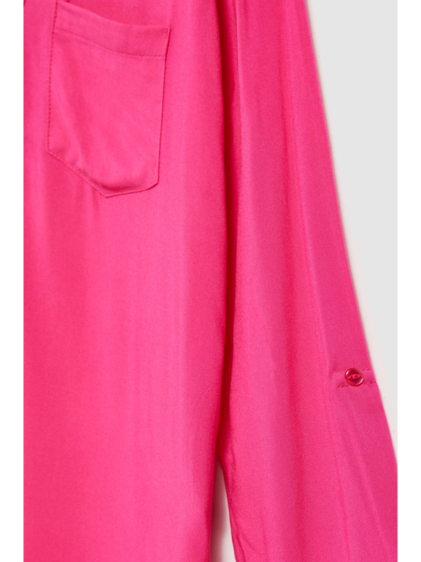 Moodo Srajca z V-izrezom in žepkom Moodo