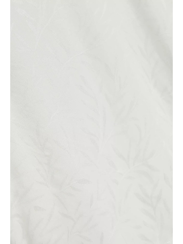 Moodo Bela srajca z V-izrezom Moodo