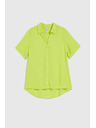 Moodo Limeta zelena srajca z ovratnikom Moodo