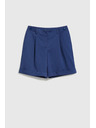 Moodo Temno modre kratke hlače do kolen Moodo
