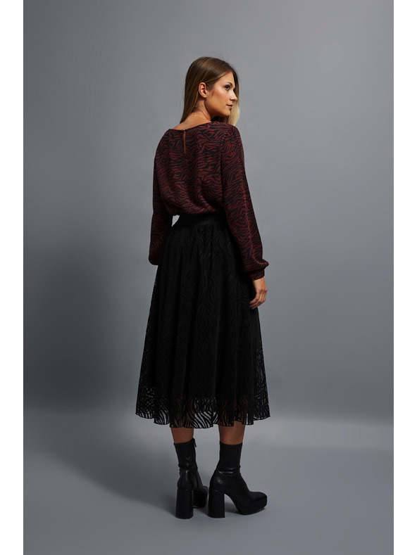 Moodo Razširjena midi krilo Moodo