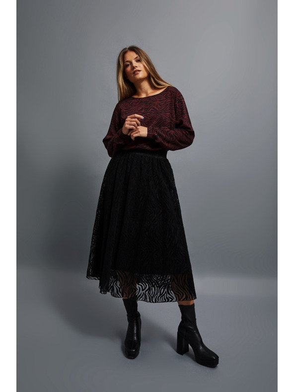 Moodo Razširjena midi krilo Moodo