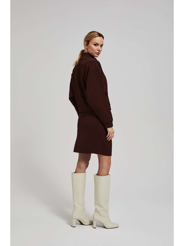 Moodo Oprijeta kostanjeva krilo do kolen Moodo