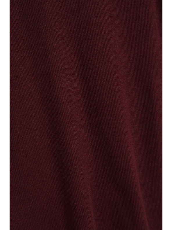 Moodo Oprijeta pletenina kostanjeve barve Moodo